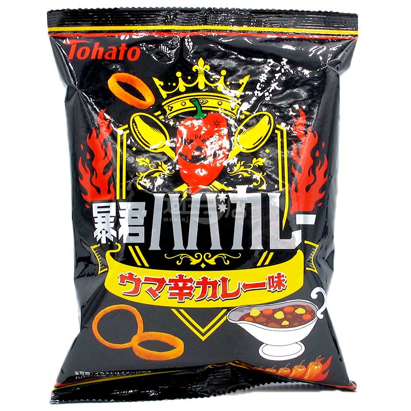 暴君 香辣哈瓦那辣椒咖喱味酥脆薯圈