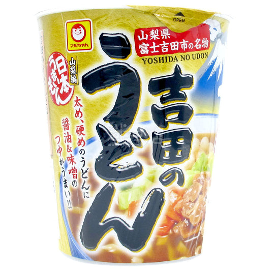 山梨縣富士吉田市名物 吉田之烏冬 醬油味噌味