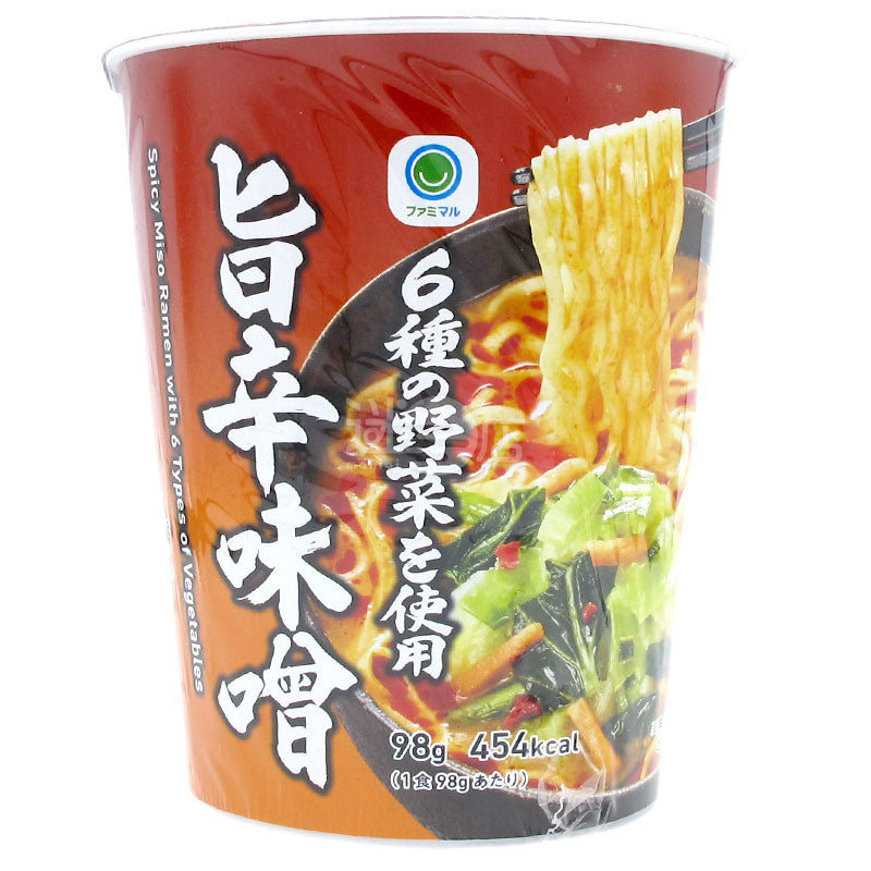 6種蔬菜香辣味噌拉麵