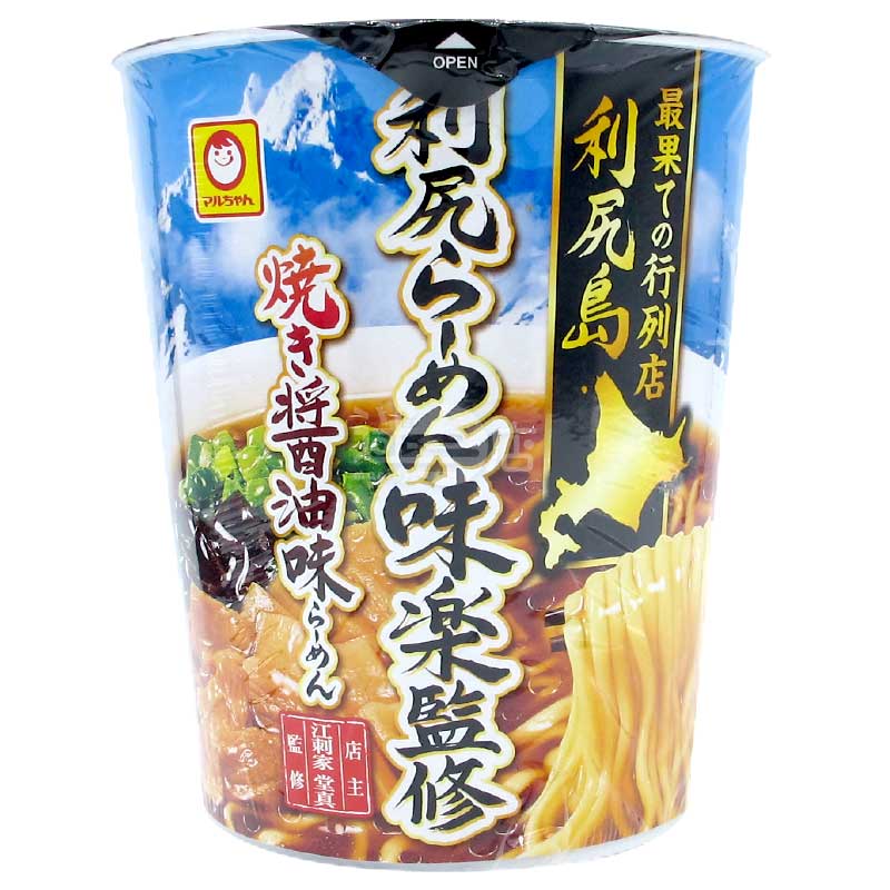 便利店限定 名店味樂監修 利尻昆布烤醬油味拉麵