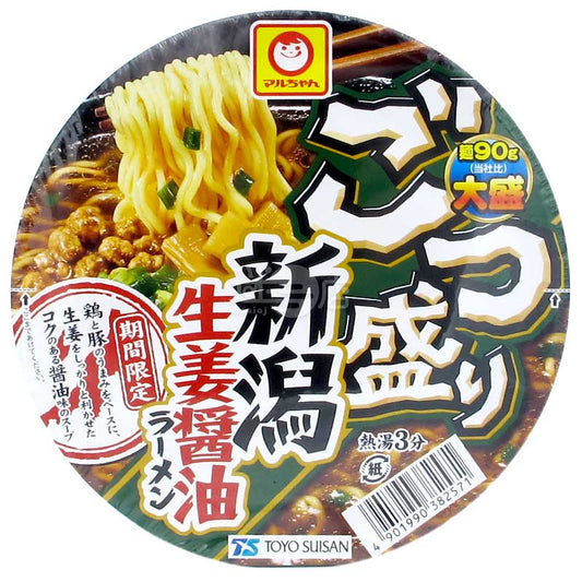 大盛 期間限定 新潟生薑醬油拉麵