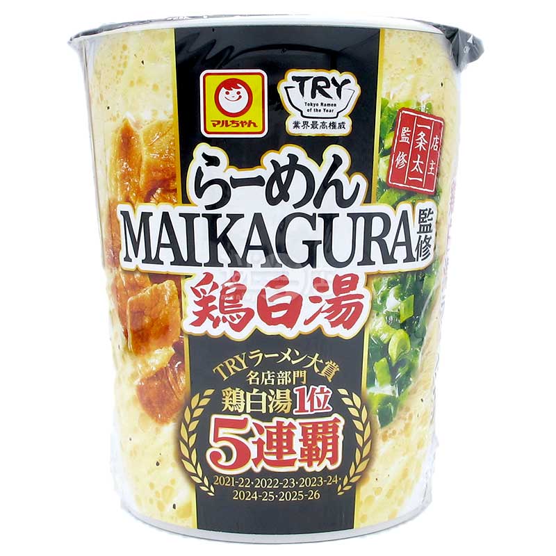 拉麵MAIKAGURA監修 5連霸第一雞白湯拉麵