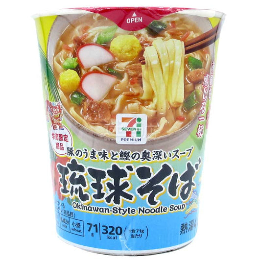 便利店季節限定 豚鰹高湯琉球麵
