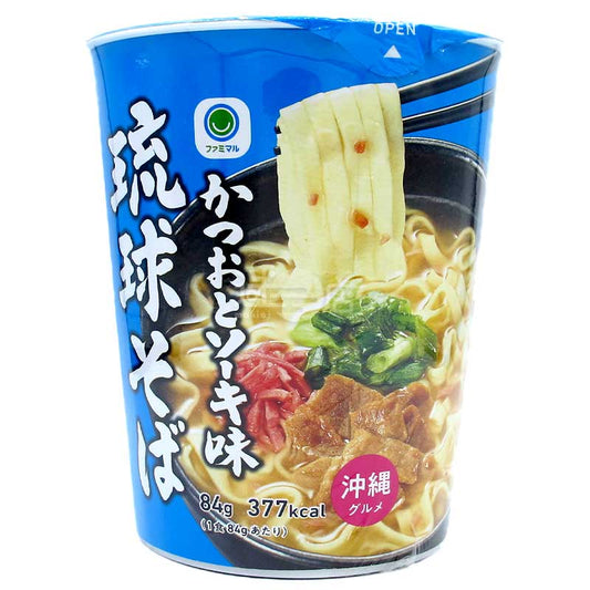 便利店限定 鰹魚和排骨味琉球麵