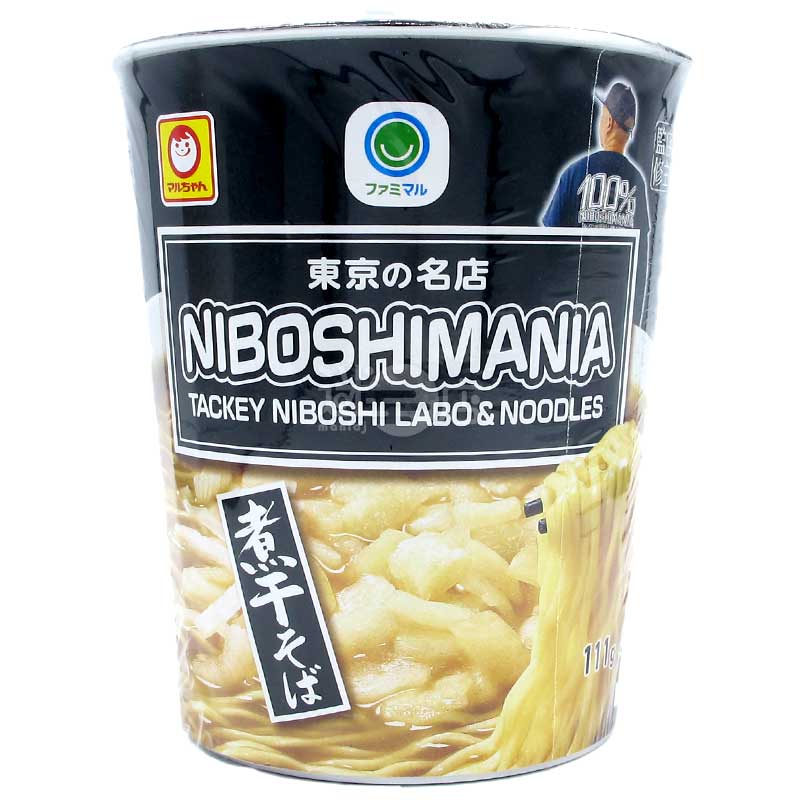 便利店限定 東京名店NIBOSHIMANIA店主監修 會上癮的濃郁煮干蕎麥麵杯麵