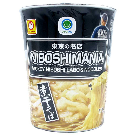 便利店限定 東京名店NIBOSHIMANIA店主監修 會上癮的濃郁煮干蕎麥麵杯麵