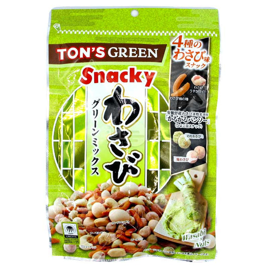 TON'S GREEN Snacky 雜錦堅果花生小食 山葵味