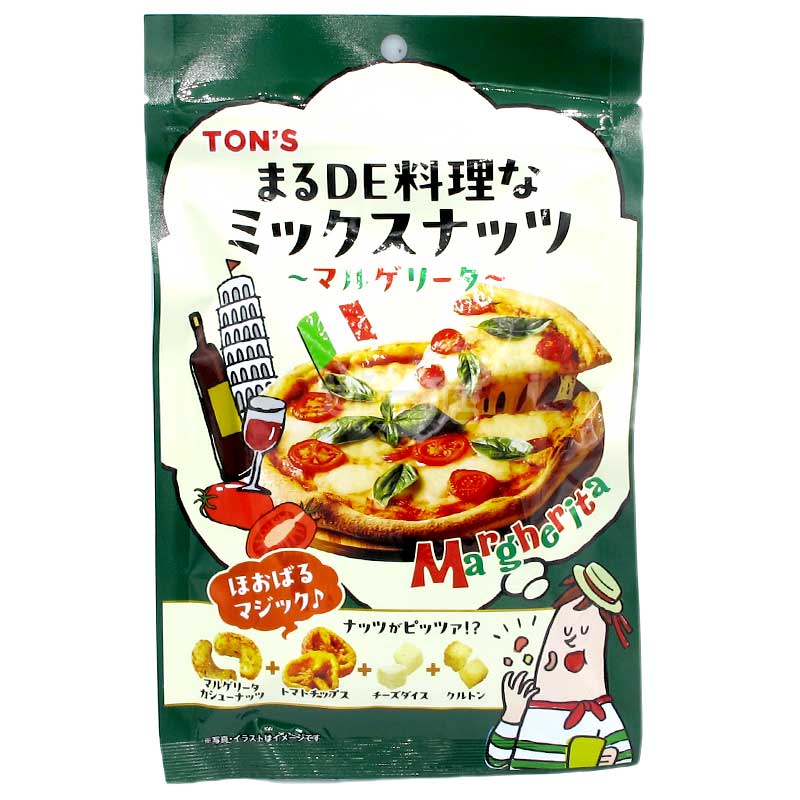 TON'S 就像料理的堅果小食 瑪格麗特PIZZA味