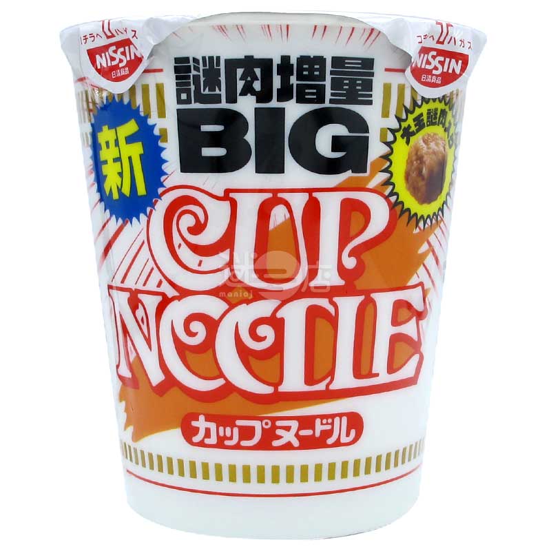 謎肉增量BIG合味道 原味杯麵