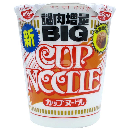 謎肉增量BIG合味道 原味杯麵