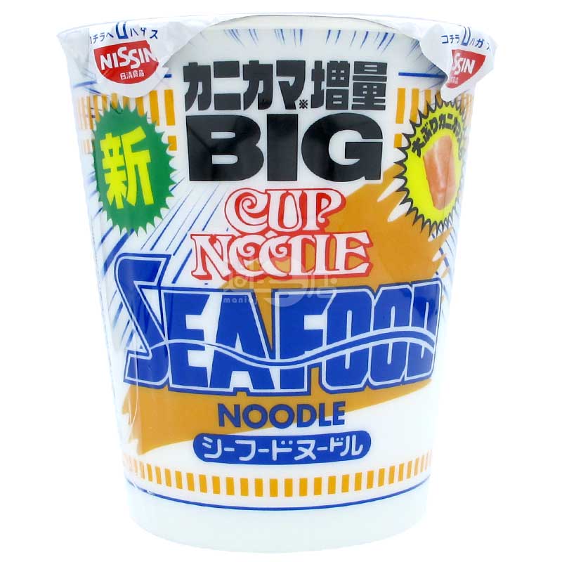 蟹味魚糕增量BIG合味道 海鮮味杯麵