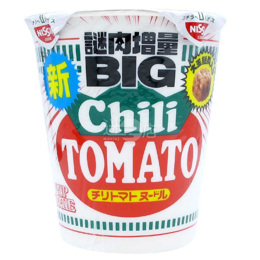 謎肉增量BIG合味道 辣番茄味杯麵