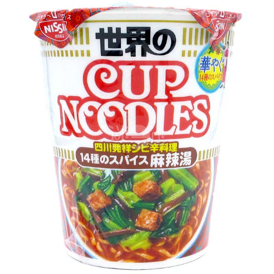 世界之合味道 四川風味14種香料麻辣湯杯麵