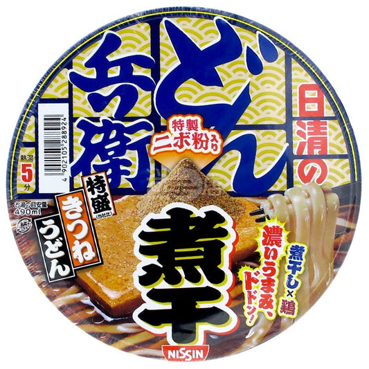 咚兵衛 特盛 魚乾粉炸豆腐皮烏冬