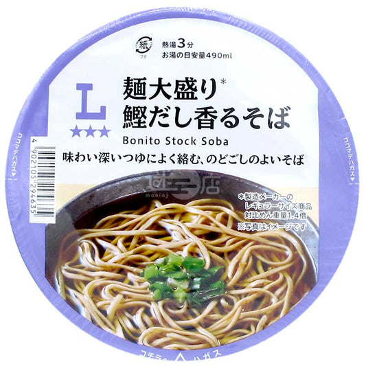 便利店限定 大盛鰹魚高湯蕎麥麵