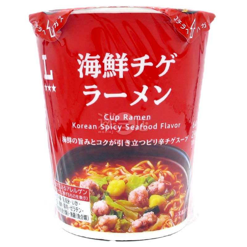 便利店限定 韓式香辣海鮮燉湯拉麵
