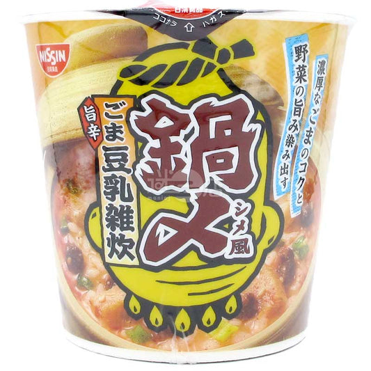 便利店限定 火鍋風味旨辛香辣芝麻豆乳雜燴湯飯