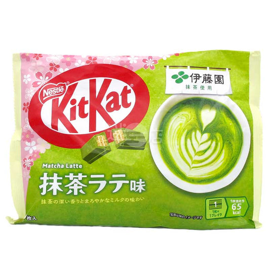 KitKat 伊藤園抹茶拿鐵味朱古力威化餅