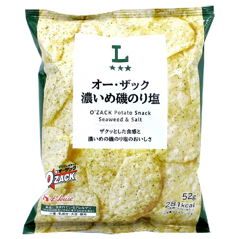 便利店限定 O'ZACK 濃厚磯海苔鹽味薯片