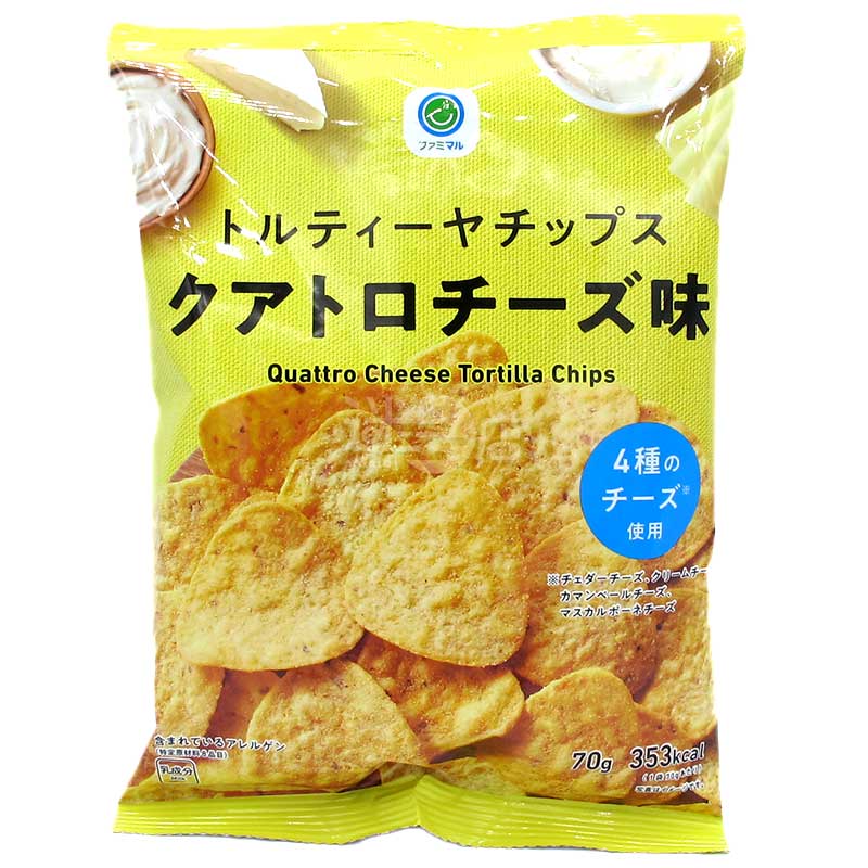 便利店限定 4種芝士味粟米脆片
