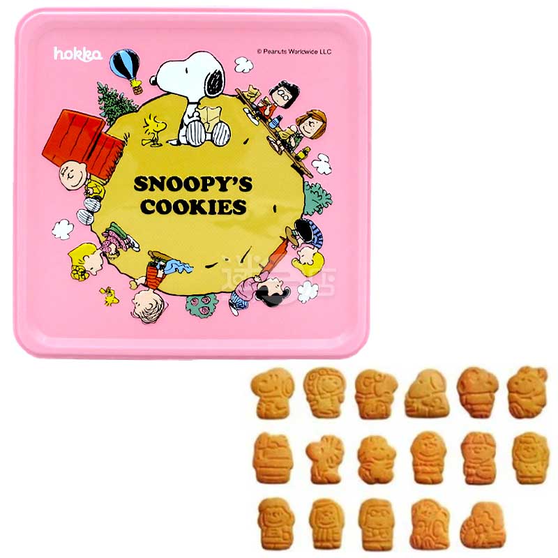 Snoopy 史諾比 精美罐裝楓糖曲奇