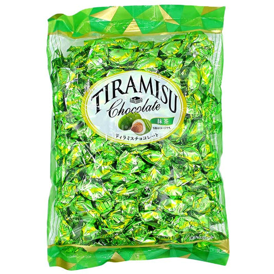 宇治抹茶提拉米蘇香脆杏仁朱古力 大包裝