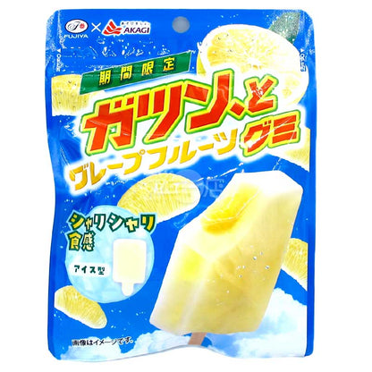 期間限定 不二家冰涼爽脆口感的雪條造型西柚軟糖