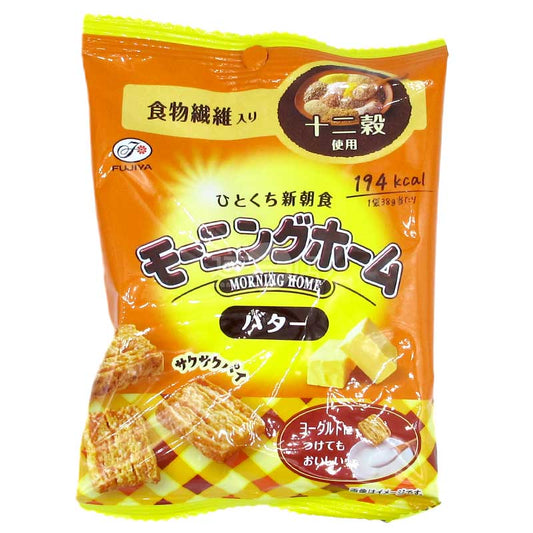 不二家 Morning Home Pie 牛油味十二穀脆批