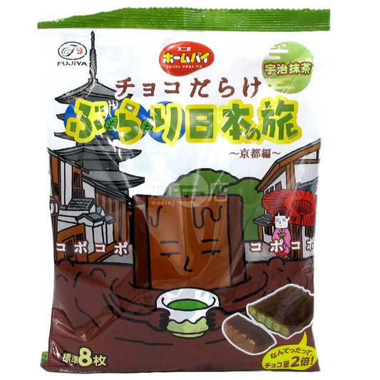 不二家 Home Pie 朱古力批 宇治抹茶味