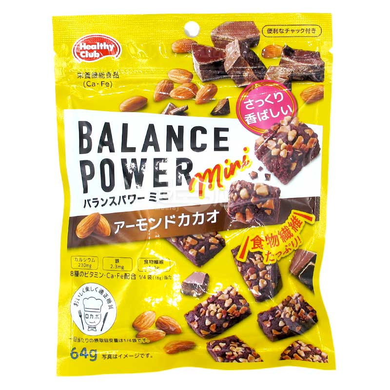 Balance Power Mini 香脆杏仁可可朱古力一口曲奇