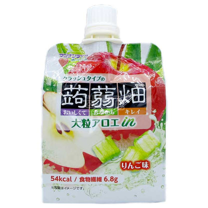 蒟蒻畑Light 大粒蘆薈&碎塊型蒟蒻 蘋果味