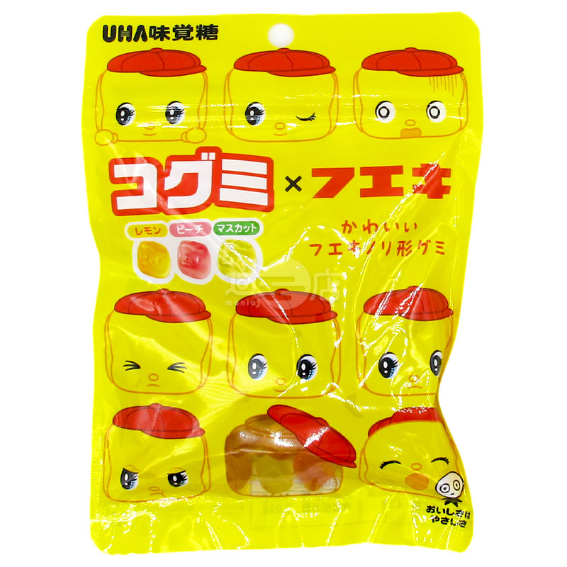 Fueki漿糊仔雜錦軟糖 檸檬&桃&麝香葡萄味