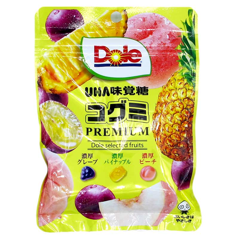 Dole精選水果雜錦軟糖 濃厚葡萄&菠蘿&桃味