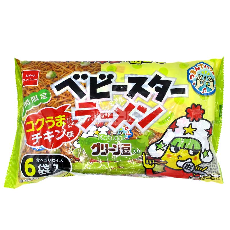 期間限定童星點心麵 濃郁雞味 配豌豆