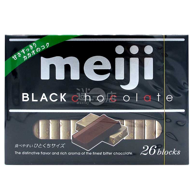 明治 Black Chocolate 一口黑朱古力