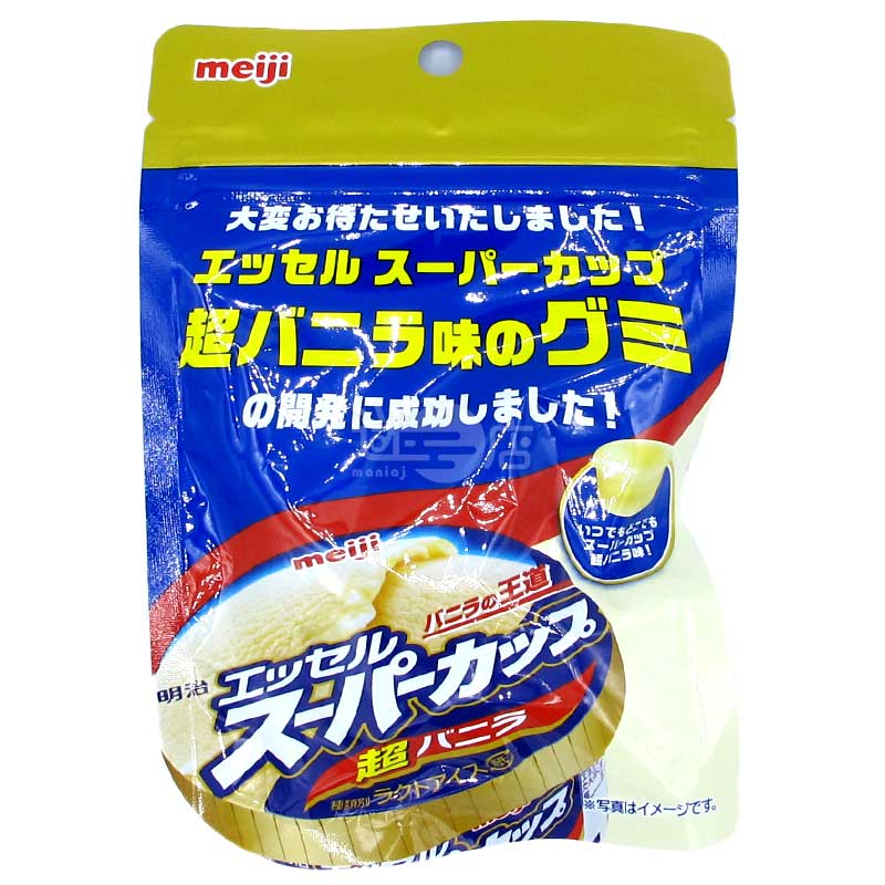 明治ESSEL超級杯雲呢拿雪糕味軟糖