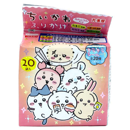 Chiikawa吉伊卡哇 拌飯素 4款口味(雞蛋、鮭魚、鱈魚子、蔬菜)(附貼紙1張)