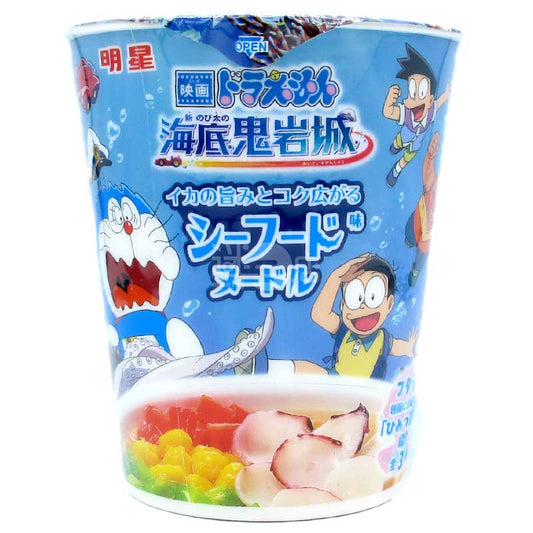多啦A夢電影 新·大雄的海底鬼岩城 海鮮味杯麵
