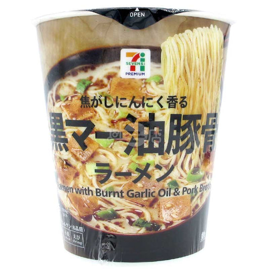 便利店限定版 焦蒜香黑蒜油豚骨拉麵