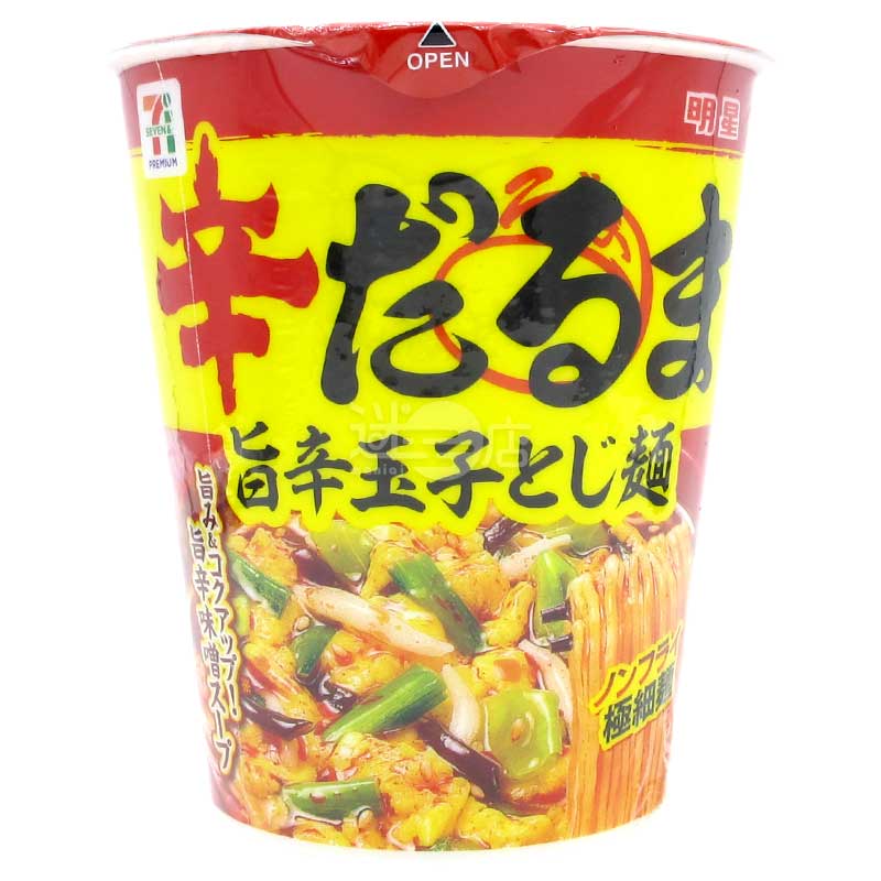 便利店限定 辛達摩 復刻版香辣蛋花幼硬拉麵