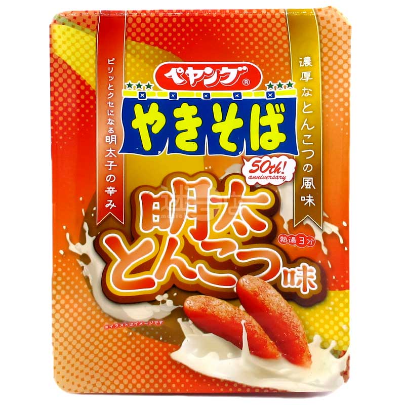 Peyoung 辣明太子豚骨味撈麵