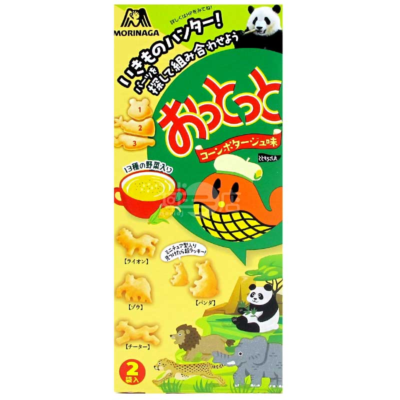 動物形狀鬆脆魚仔餅 13種蔬菜粟米濃湯味