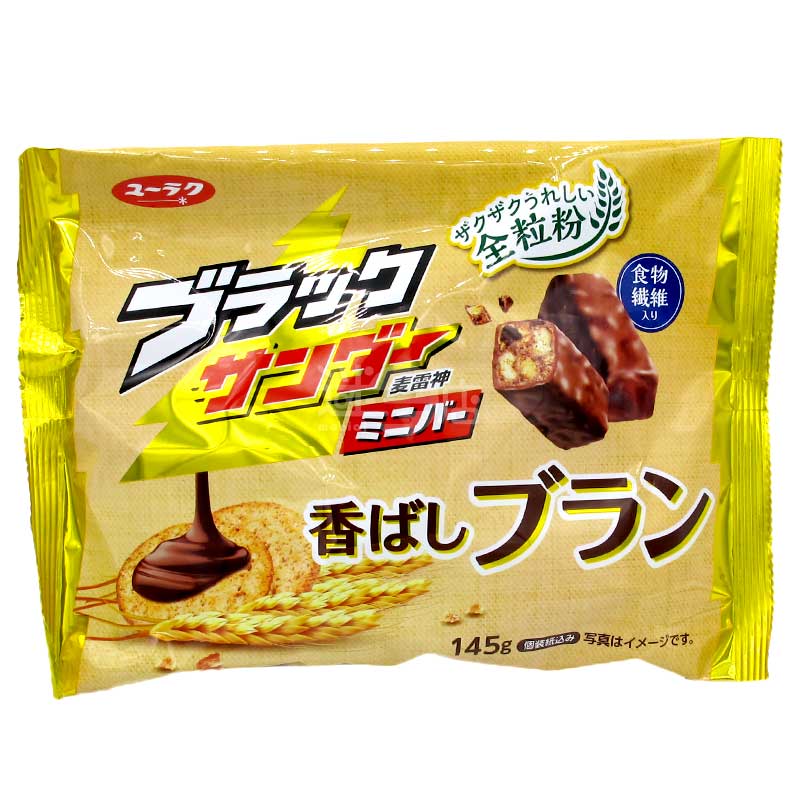 Black Thunder 全麥粉麥麩香脆迷你條形朱古力