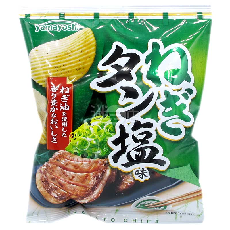 蔥花鹹牛舌味波浪薯片