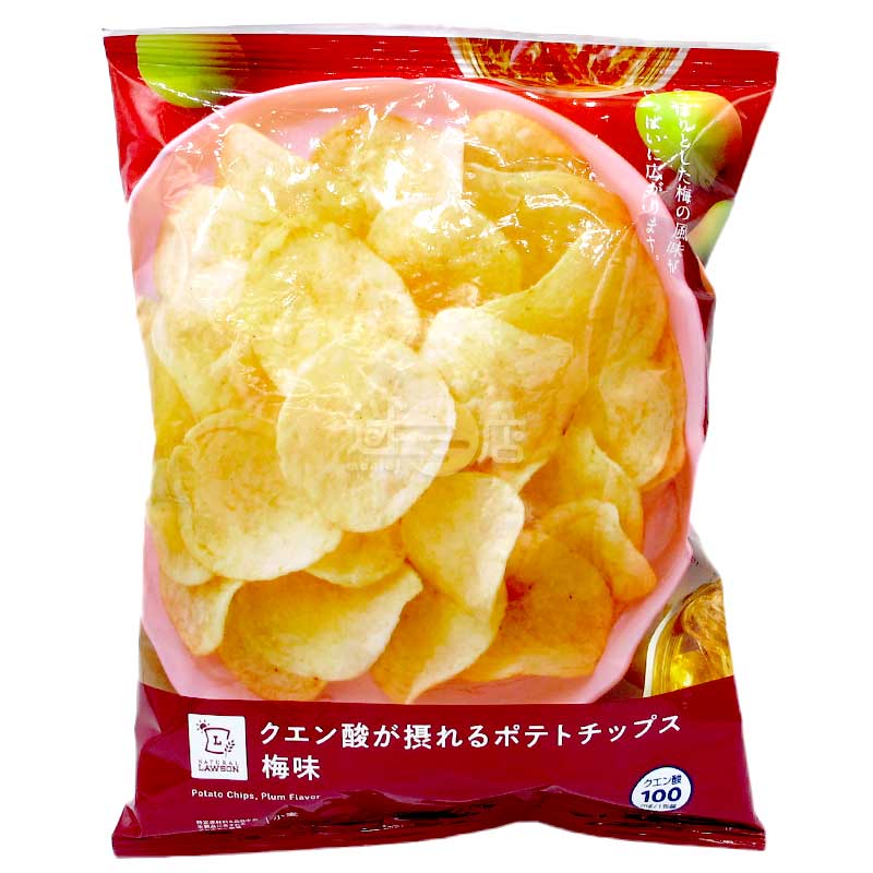 便利店限定 含有檸檬酸的梅味薯片