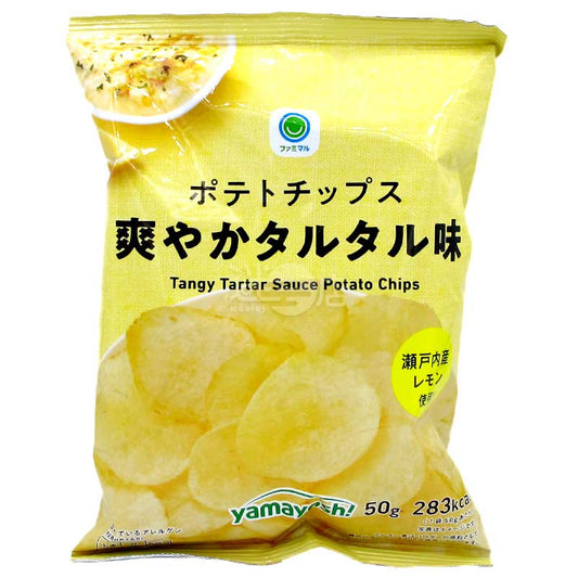 便利店限定 清爽瀨戶內檸檬他他醬味薯片