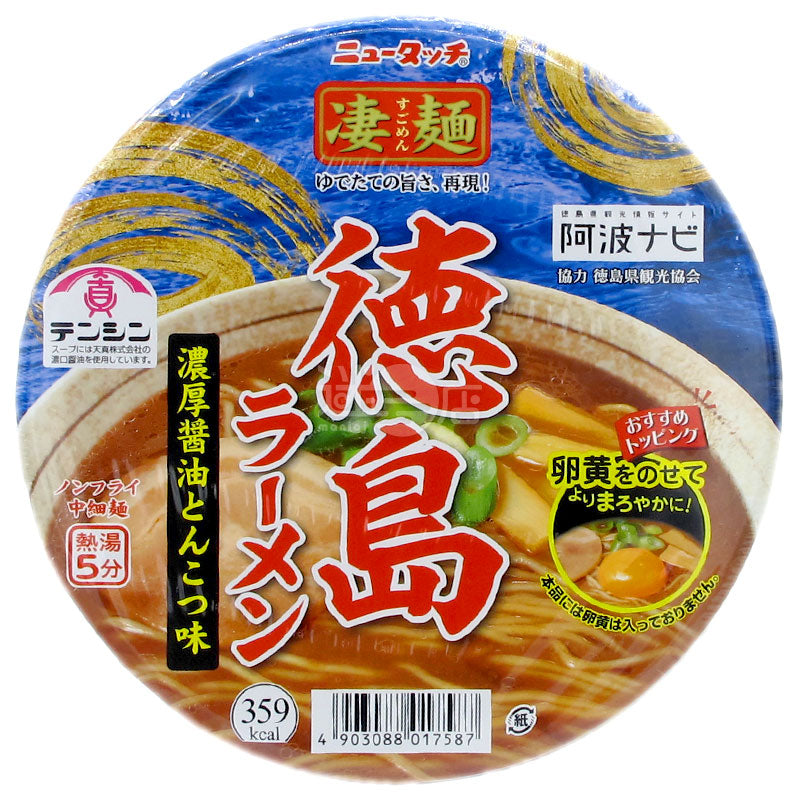 凄麵 德島濃厚醬油豚骨味拉麵