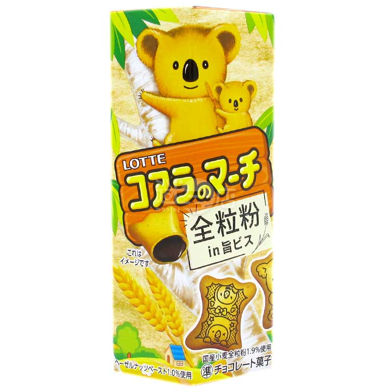 樂天熊仔餅 朱古力全麥粉餅乾