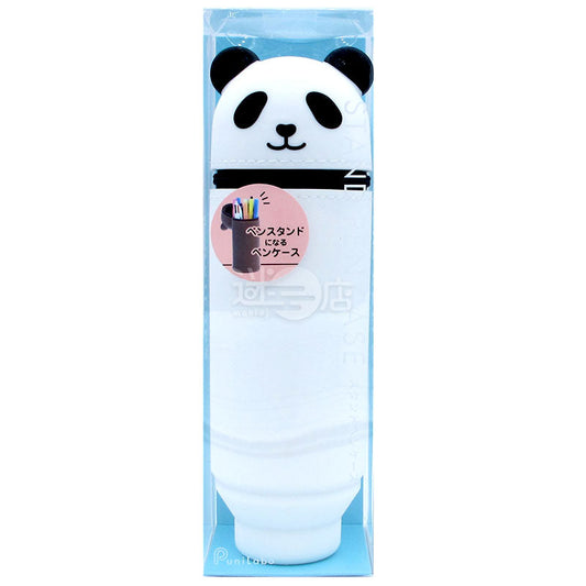 PuniLabo 癒しのアップライト 両用ペンケース&amp;ペンホルダー かわいいパンダ型