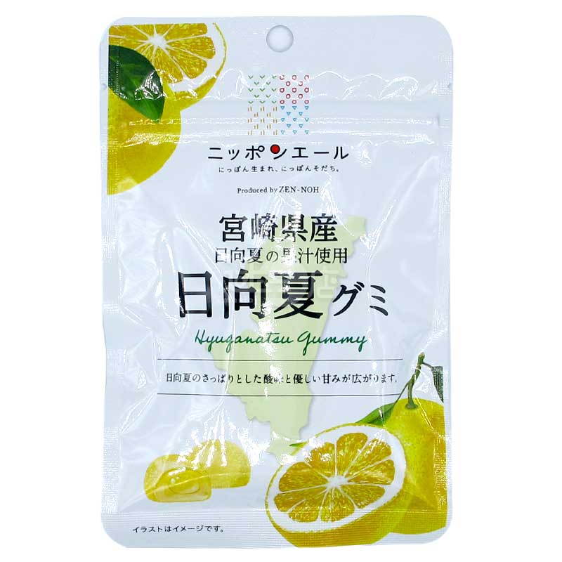 全國農協食品 宮崎縣產日向夏柑橘軟糖